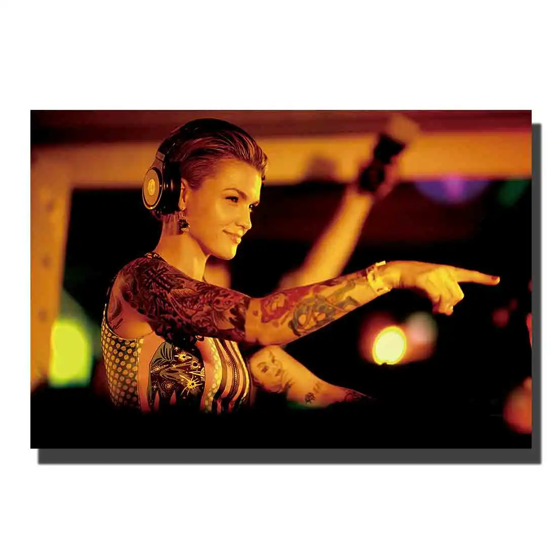 Poster custom Home Wall decor ruby rose actress 8x12 12x18 24x36canvas print wall decorations living room | Дом и сад