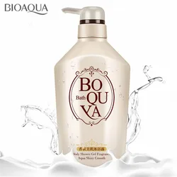 BIOAQUA Deep Cleaning Body Exfoliator Shower Gels Essential Oil Fragrance Shower Gel Moist Smooth Whitening Moisturizing 550ml BIOAQUA Deep Cleaning Body Exfoliator Shower Gels Essential Oil Fragrance Shower Gel Moist Smooth Whitening Moisturizing 550ml