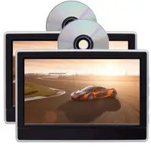 Pair 11.6 Inch Headrest DVD Player DVD Headrest Monitor Backseat DVD/CD/USB Player with HDMI Port, Remote Control,Gamepad