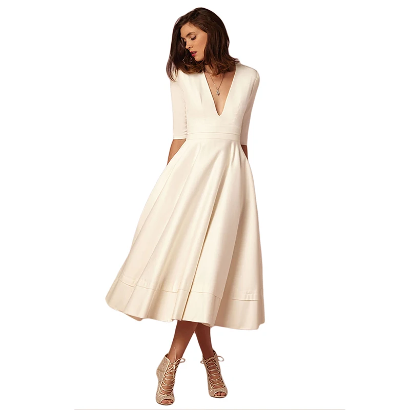 

Women's High XXXL Long Dress For Ladies Elegant Party Dress Female White Red Autumn Long Bohemian Maxi A-line Dress