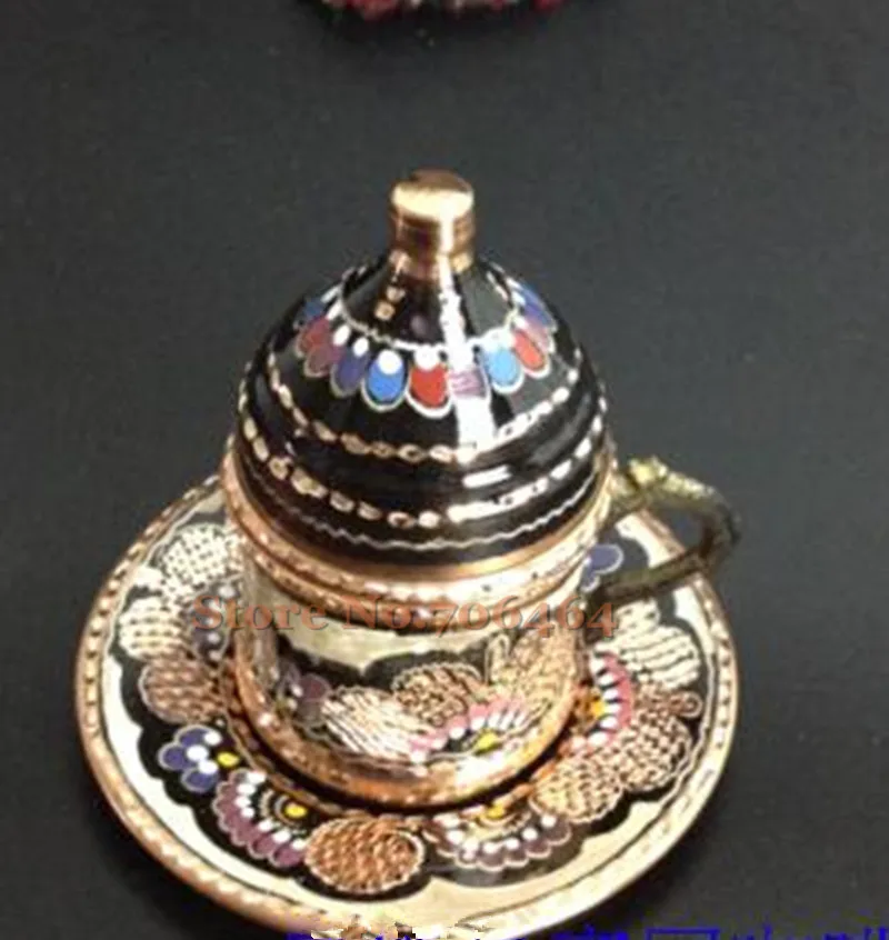 Vintage 60ml Turkish ibrik coffee pot 