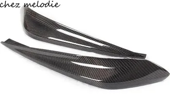 

High quality all carbon fiber sports Car front diffuser bumper corner lip splitter For TOYOTA old Mark-X/REIZ 2005-2009