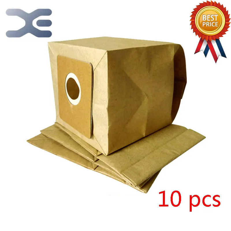 10Pcs High Quality Compatible With Midea Of The Vacuum Cleaner Accessories Garbage Filter Paper Bag QW12T-609 QW12T-610 обогреватель midea 10 ns12 13c