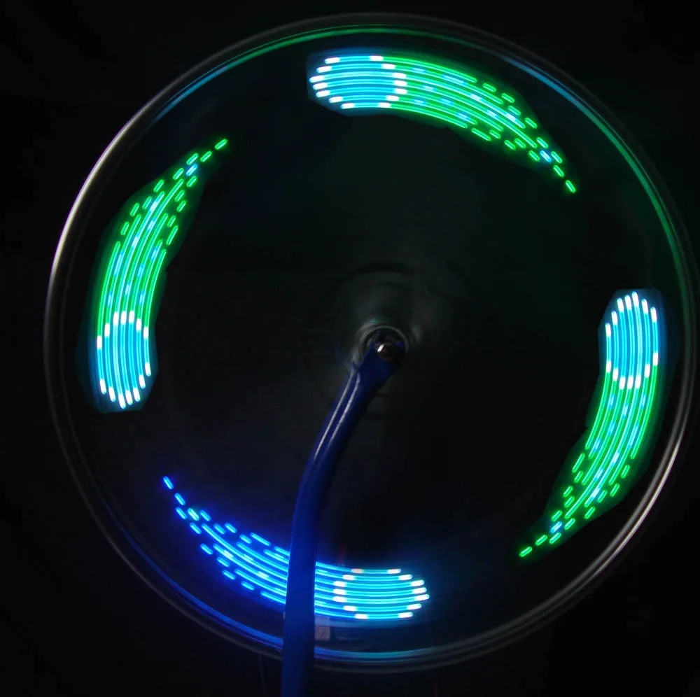 Цветной 14 светодиодный велосипедный сигнальный шиномонтажный светильник со спицами 30 изменений 3 режима велосипедный спицевой светильник(батарея не входит в комплект