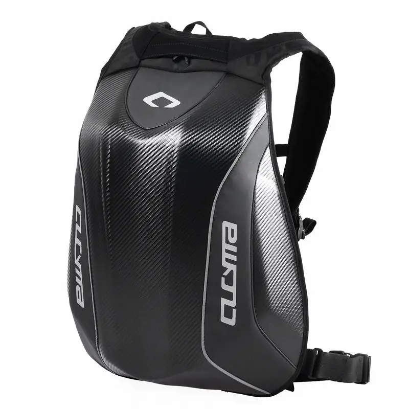 CUCYMA Motorcycle Backpack Riding Racing Bag Motocross Computer Black