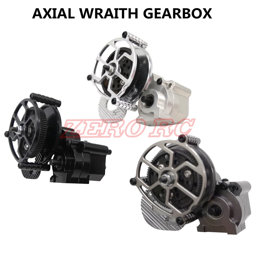 AXIAL WRAITH RC TRUCK полностью Металлическая сборная коробка передач Центральная со