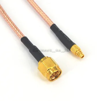 

10 Pieces SMA Plug male to MMCX Male Plug connector pigtail extension cable RG316 30CM