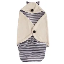 Детское милое многофункциональное хлопковое мягкое одеяло, удобное одеяло для мальчиков и девочек 0-3 месяцев