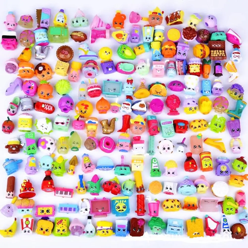 LeadingStar, 100 шт., новинка, пластиковые игрушки, фрукты, семейная Кепка, ручка, игрушка, милые ролевые игры, куклы, игрушки zk30 - Цвет: Doll toys