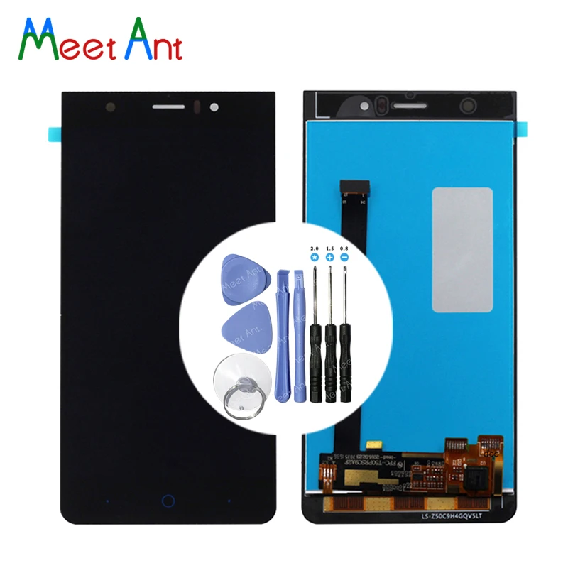 

High Quality 5.0'' For ZTE Blade A515 A511 LCD Display Screen With Touch Screen Digitizer Assembly + Tool