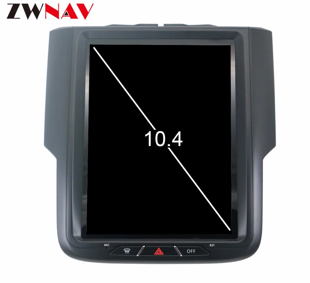 Tesla Style 10 4 Big Screen Android 7 1 Car Gps Navigation