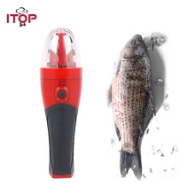 Fish Scale Scraping Machine Rechargeable Electric Scraping Fish Scales Machine Kitchen Scaling Fish Tool Cordless Fishing