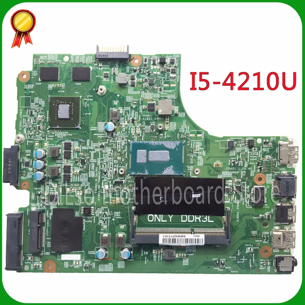 KEFU 13269-1 для DELL inspiron 3542 DELL 3542 3442 5749 материнская плата 13269-1 ПРБ FX3MC REV A00 материнская плата I5-4210U GT820M PM