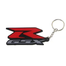 3D akcesoria motocyklowe motocykl brelok gumy motocykl brelok do kluczy dla SUZUKI GSXR wszystkie modele GSXR600 GSXR750 GSXR10000