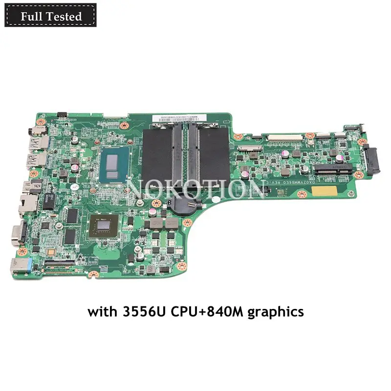 Nokotion NBM5J11004 NB. M5J11.004 для acer Aspire M3-581T M3-580G материнская плата для ноутбука GT730M JM50 I3-3227U на борту