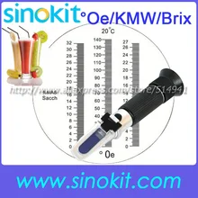 CE сертификация 0-140 'ое ручное вино/ое/БРИКС рефрактометр RHB-32sATC