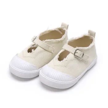 

Spring Autumn All Match Children Canvas Sneakers Breathable Girls Boys Cloth Shoe Kids Espadrilles Shoe Children Runing shoes