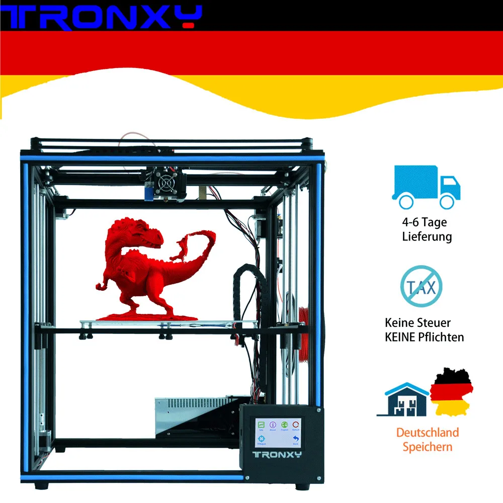 Special Price for  TRONXY X5SA High Accuracy Large Printing Size 3D printer 3.5 inch Touch Screen printer