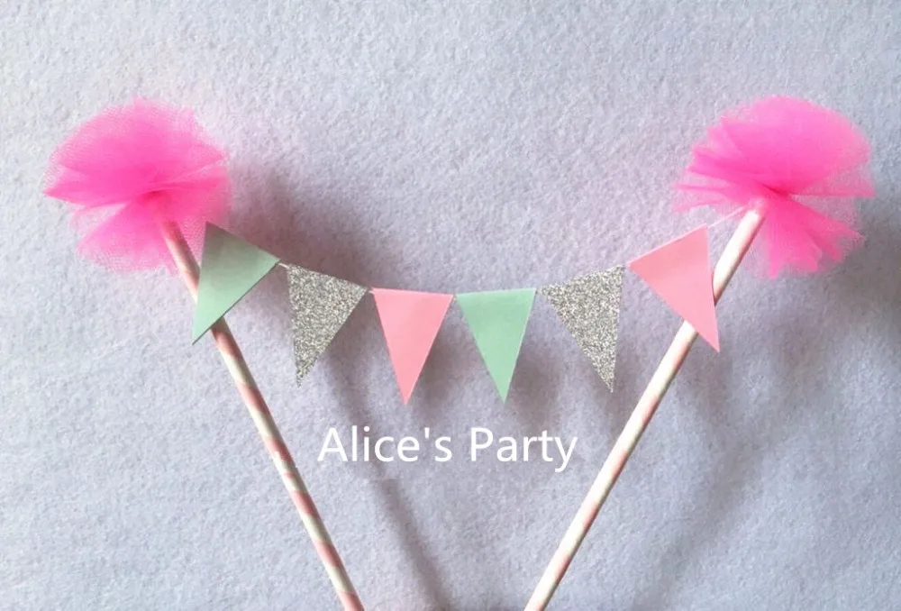 Handmade Baby Shower Cake Banners Girl First Birthday Sweet Party Handmade Baby Shower Cake Banners Girl First Birthday Sweet Party