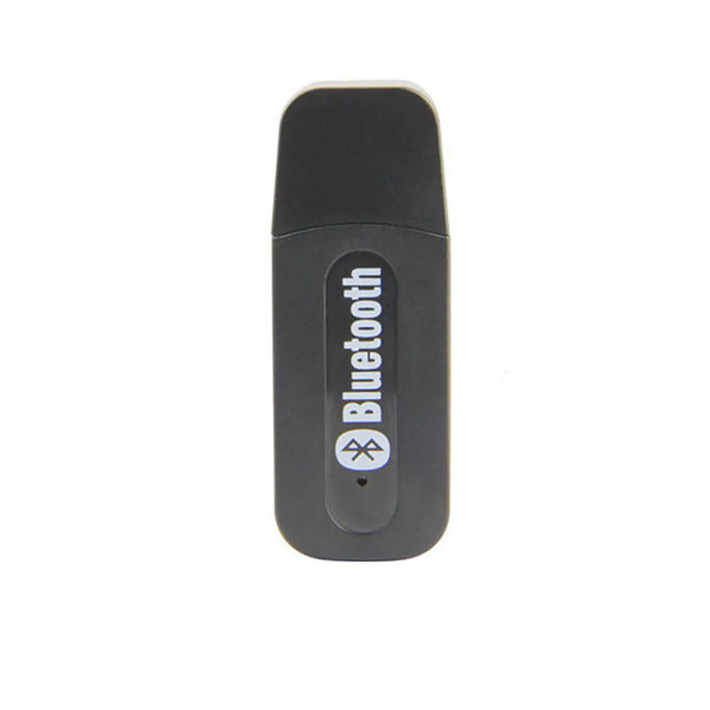 Горячая Bluetooth 2,0 Музыка Аудио; моно приемник 3,5 мм A2DP адаптер USB беспроводной для Android/IOS Телефон BUS66 - Цвет: Черный