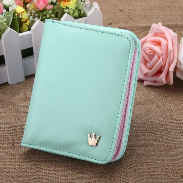 Hot sale 2015 New Fashion Women Wallet Tote Synthetic Leather Cute Girl
