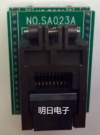 

Free shipping SA023A SOP20 programmer burn adapter seat