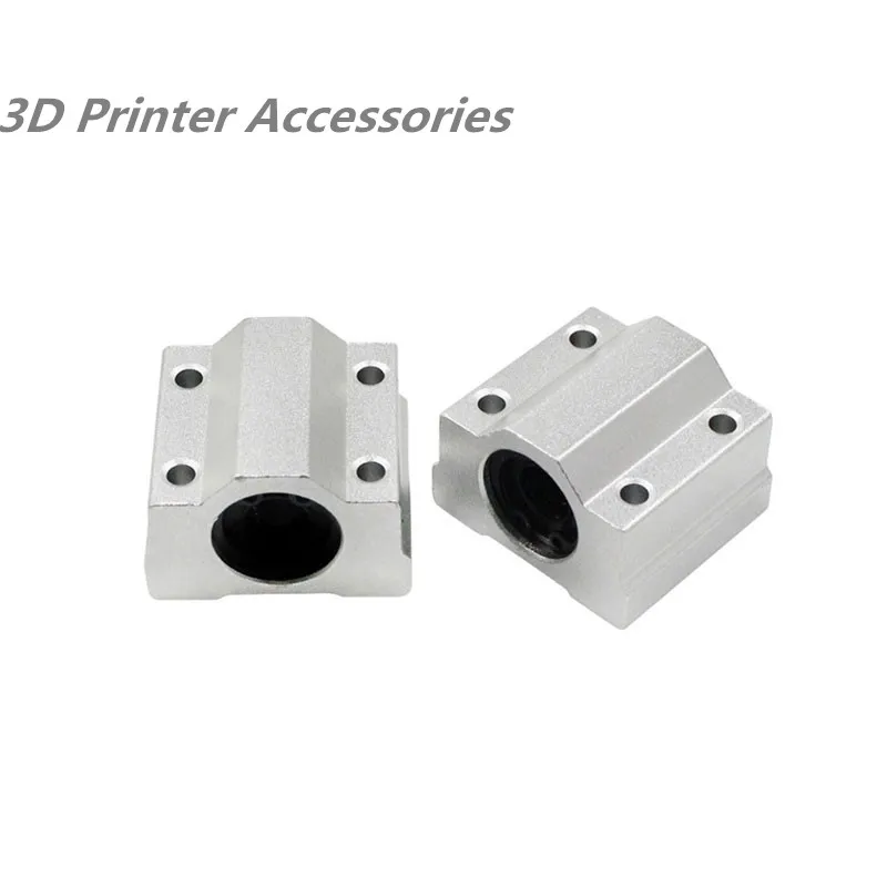 

3D Printer Accessories Optical Axis Guide Box Linear Bearing Slider SCS8UU SCS10UU SCS12UU