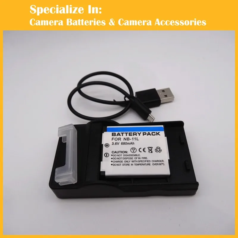 

Professional high quality 1x NB-11L +1x charger for Canon ELPH 150 IS 160 170 IS 320 HS340 HS 350 HS A2300 SX400 IS SX410 IS