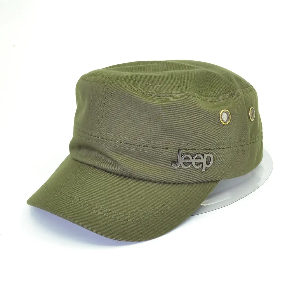 Модная кепка с плоской крышей в стиле милитари, повседневная Кепка от солнца, Кепка для бейсбола для мужчин и женщин, армейские кепки - Цвет: Армейский зеленый