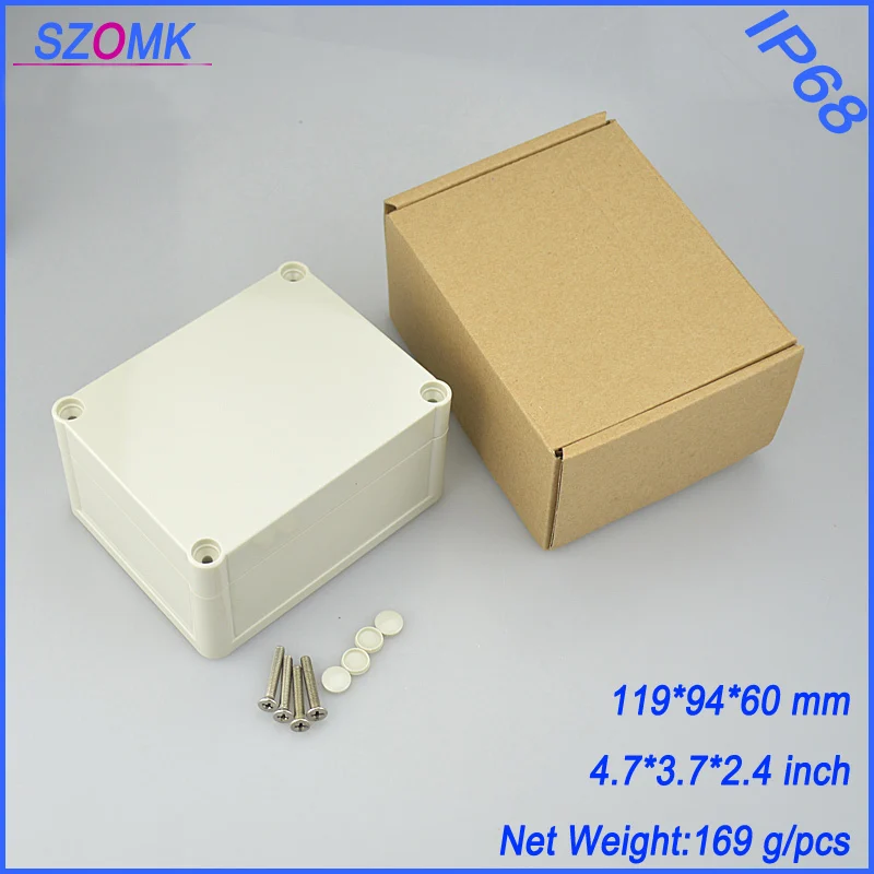 

cover housing enclosure for electronics (1 pcs) 119*94*60mm cover housing plastic electronics enclosure brand box plastic case