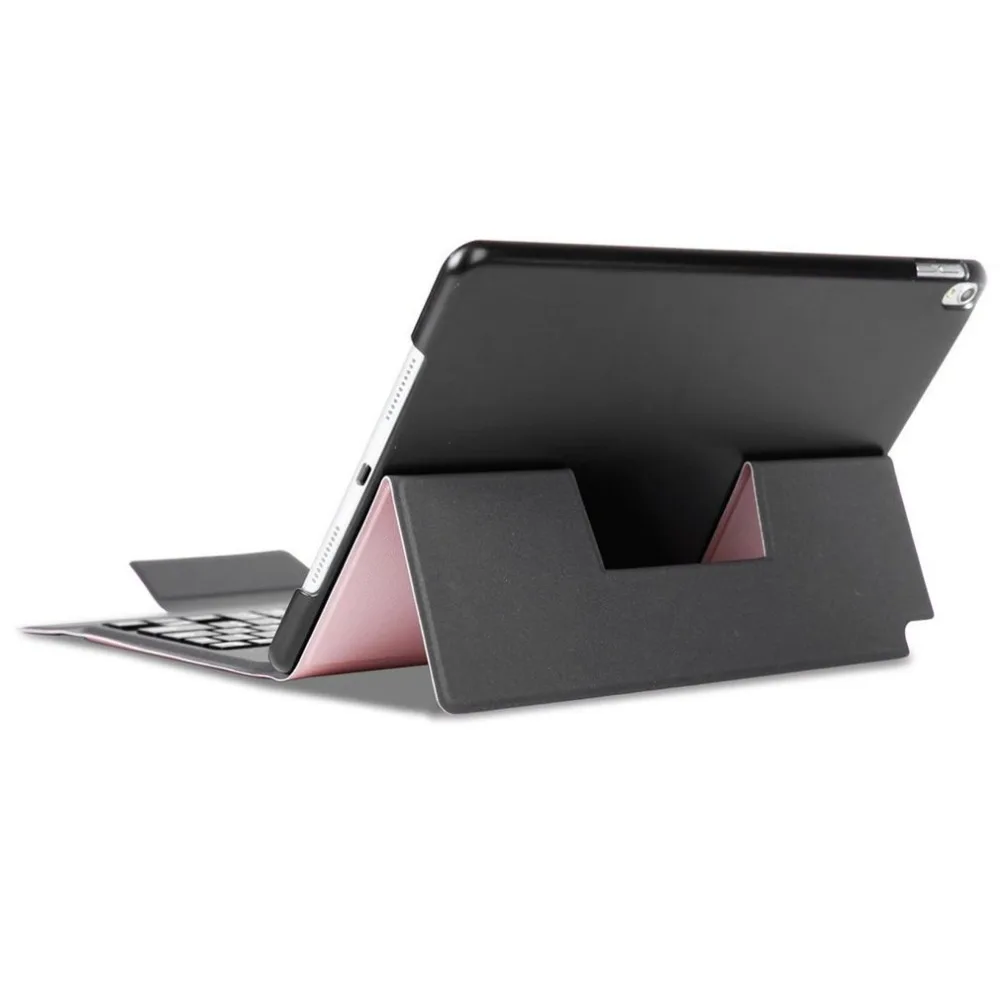 

ONLENY Lightweight Wireless Bluetooth Keyboard Full Body Protective Keyboard Case With Support Stand Suitable for 2017 Ipad 10.5