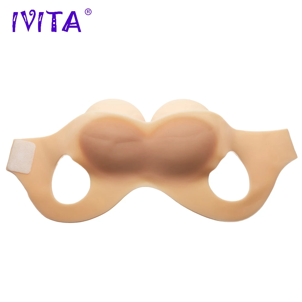 IVITA 2400 г силиконовые формы для груди искусственные Shemale трансгендер Трансвестит