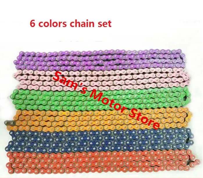 6 Colors 428hv/520hv/525hv/530hv 120/136 Link Motorcycle Drive Roller