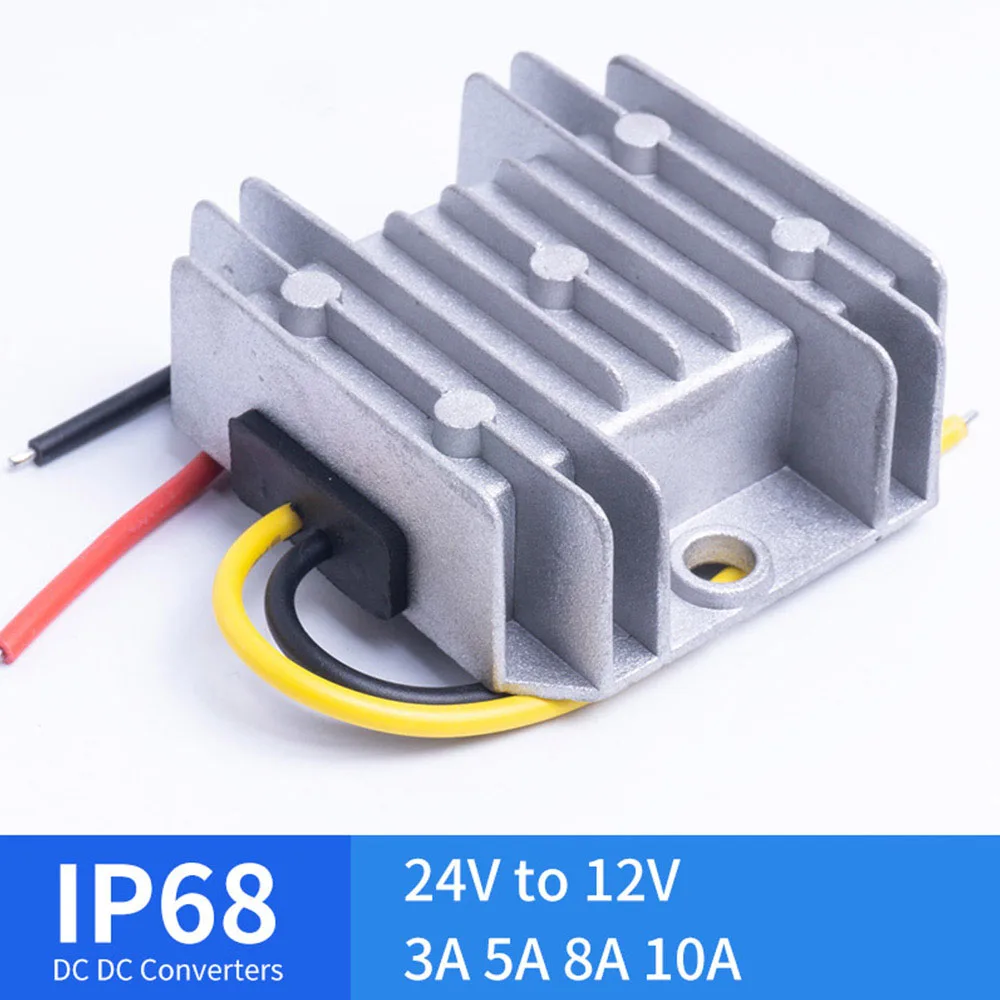 

DC 24V TO 12V 3A 5A 8A 10A Step-Down Converter for Automotive Solar Voltage Regulators