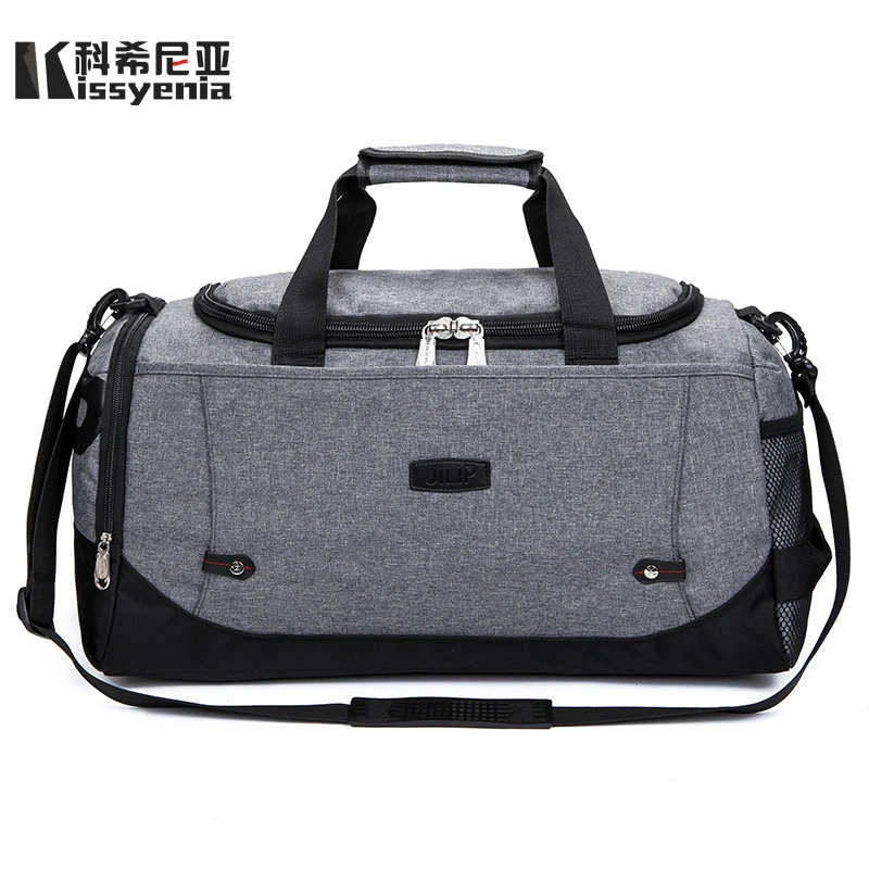 Kissyenia Portable Lightweight Travel Bag Men Large Capacity Soft
