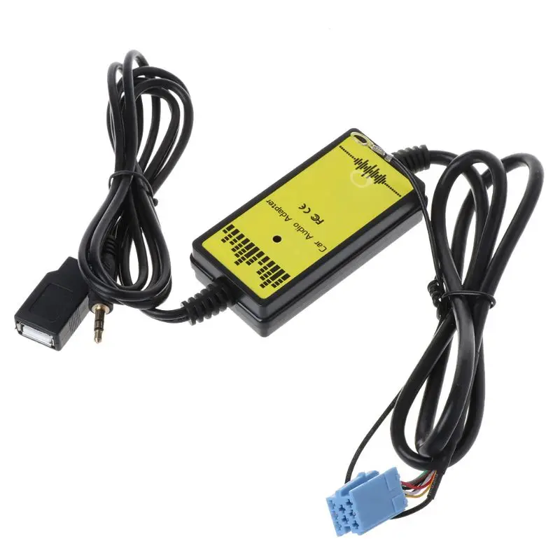 

Car Audio MP3 Interface CD Adapter Changer AUX SD USB Data Cable Mini 8P