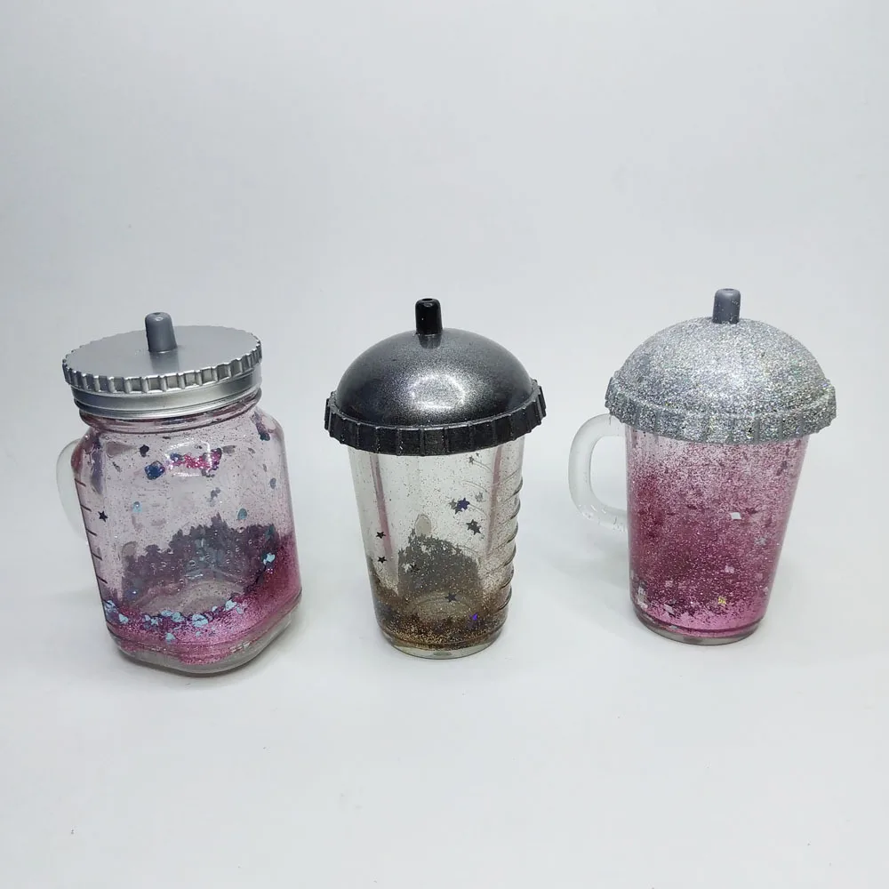 Оригинальные куклы Дом Diy декоративные хрустальные бутылки жидкости редкая