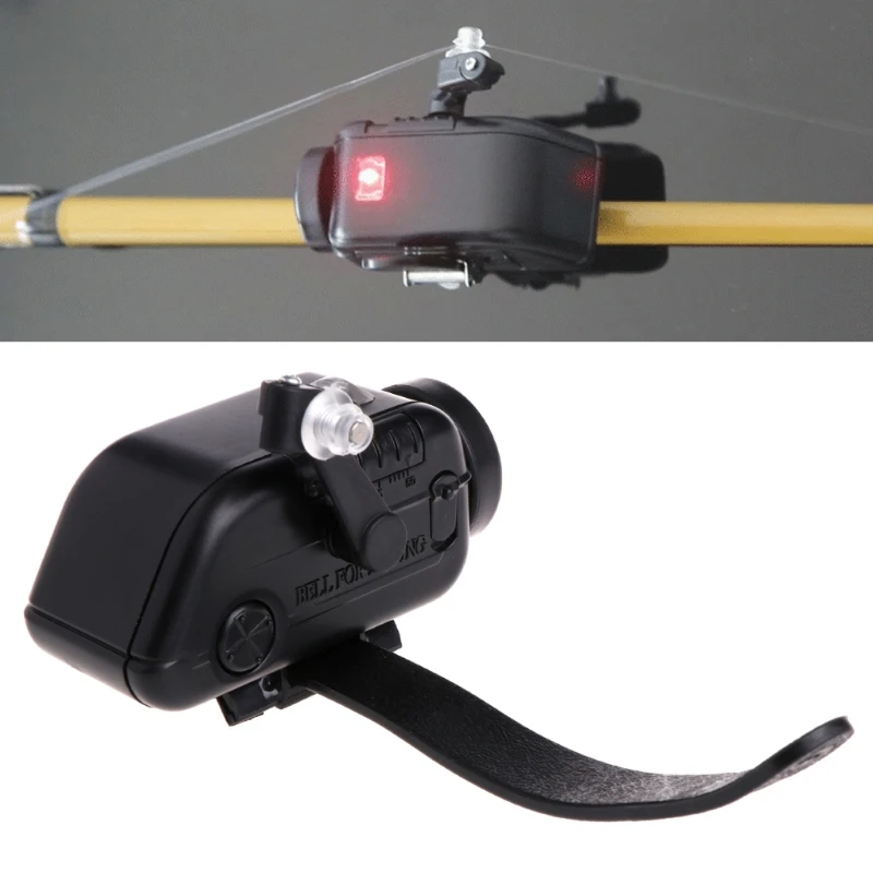 

High Sensitive Fish Bite Alarm Adjustable Volume Fishing Rod Signal Device Bait Alertor bell