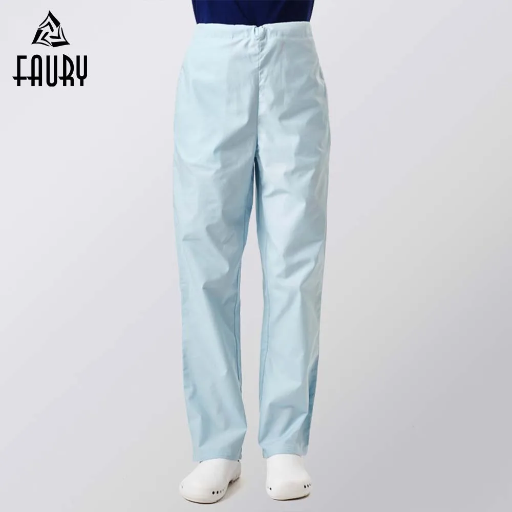 Nurse Uniforms Nurse Doctor Pants Semi elastic Waist Pants Hospital