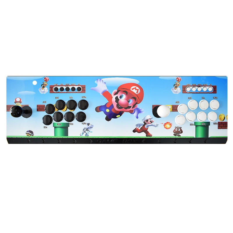 

Box 6S 8 Buttons Arcade Console 1399 Games for TV PC PS3 Monitor Support HDMI VGA USB with Pause Pandora Video Arcade Machin