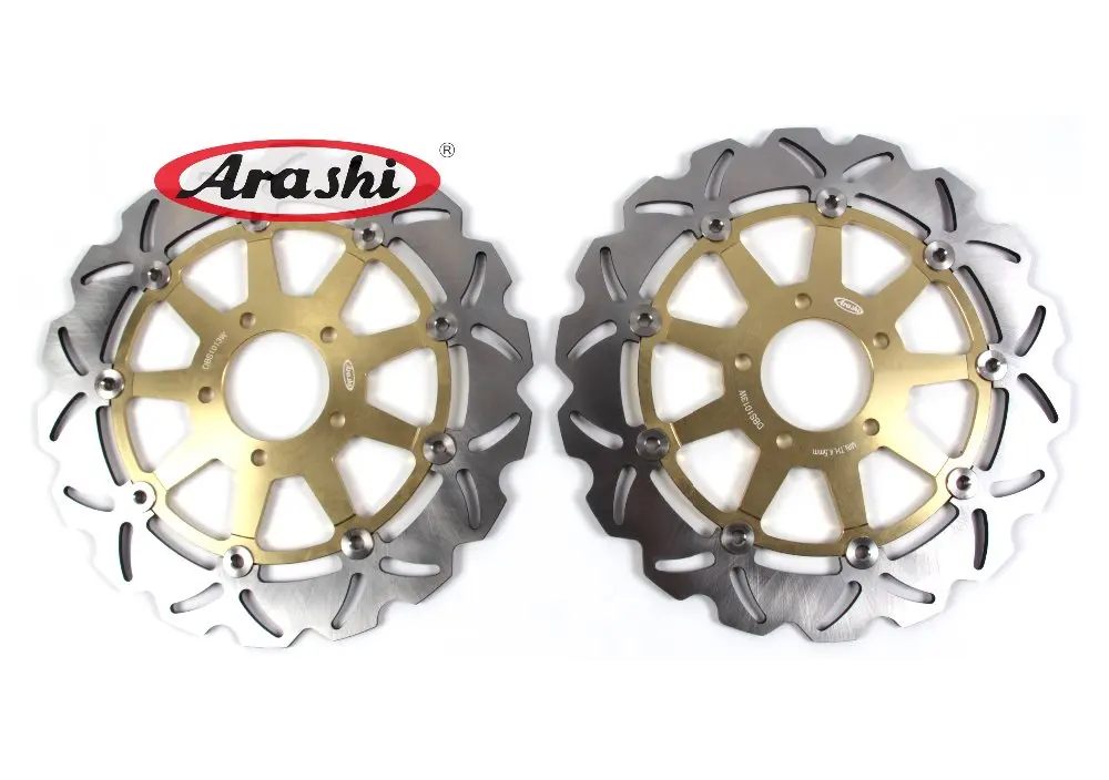Пара араши 1 для Suzuki GSX1400 GSX в 1400 2002 2003 2004 2005 2006 2007 ЧПУ тормоза передние дисковые тормозные диски части Пара араши 1 для Suzuki GSX1400 GSX в 1400 2002 2003 2004 2005 2006 2007 ЧПУ тормоза передние дисковые тормозные диски части