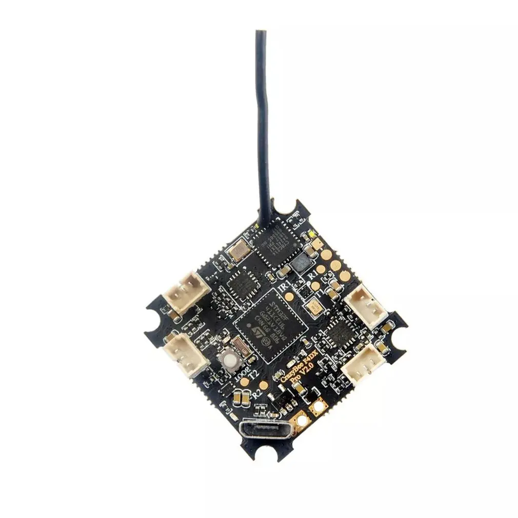 

Flight Controller for Happymodel Crazybee F4 Pro V2.0 Mobula7 HD 1-3S Flight Controller w/ 5A ESC & Compatible Frsky Receiver