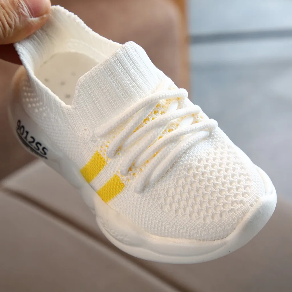 Детские спортивные кроссовки из дышащего сетчатого материала для маленьких мальчиков и девочек; спортивная обувь в стиле пэчворк; легкая детская обувь для мальчиков; Zapatos lindos# F