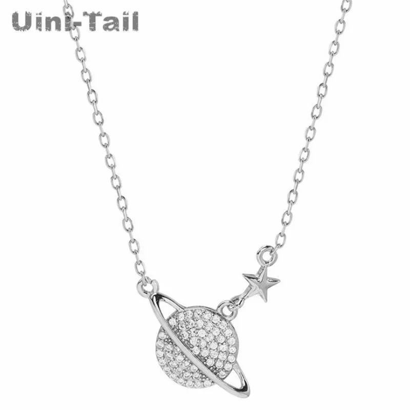 Uini-Tail популярное новое ожерелье из стерлингового серебра 925 пробы с