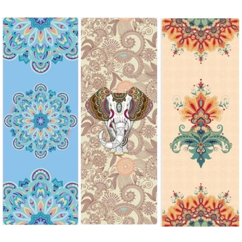 183*68cm*1mm NEW Ultra Thin Suede Natural Rubber Slip resistant Yoga