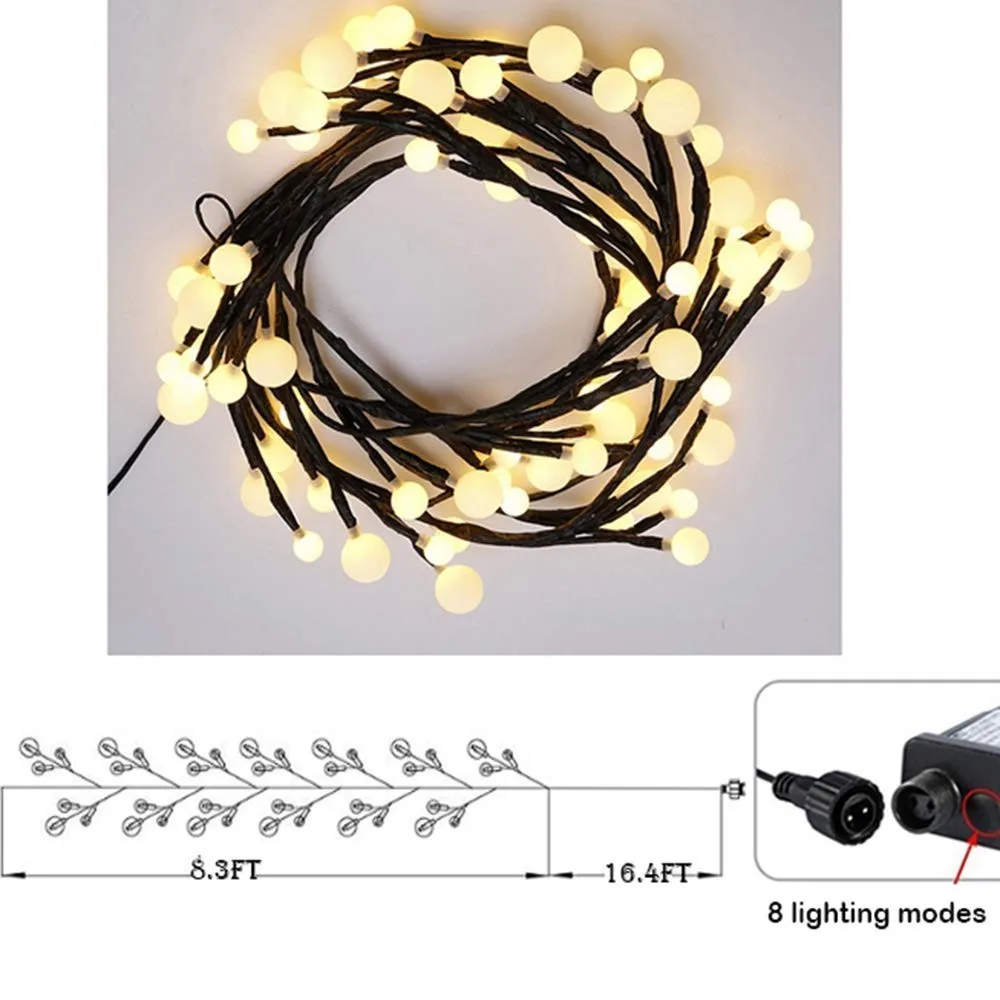 72LED Rattan Branches Led string light 8 Modes Decorative Starry Fairy Lights Indoor Outdoor Christmas Halloween Patio Garden 72LED Rattan Branches Led string light 8 Modes Decorative Starry Fairy Lights Indoor Outdoor Christmas Halloween Patio Garden