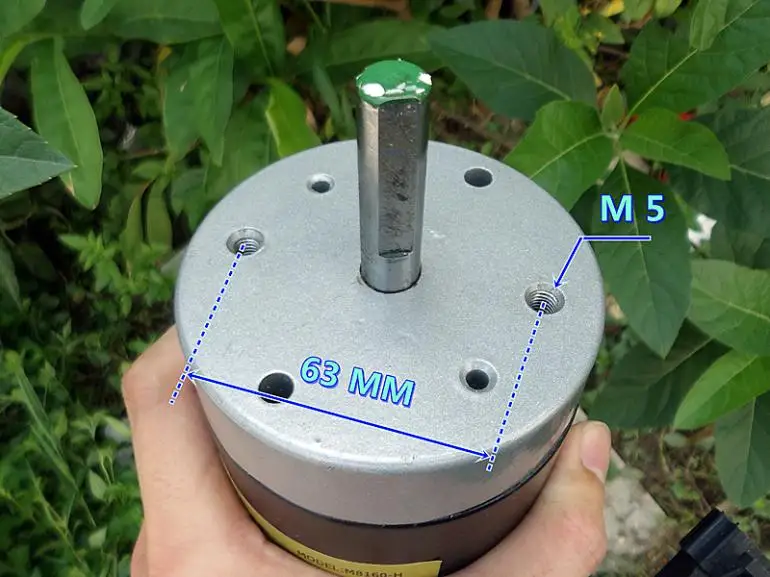 Doble rodamiento de bolas DC24V 350 W de alta velocidad cepillo poderoso motor grande torque cepillo DC motor