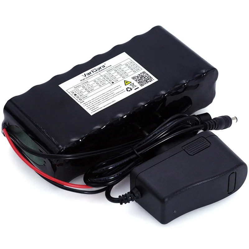 VariCore 14 8 v 10Ah 18650 li iom батарея ночная рыбалка лампа нагреватель Шахтер усилитель с