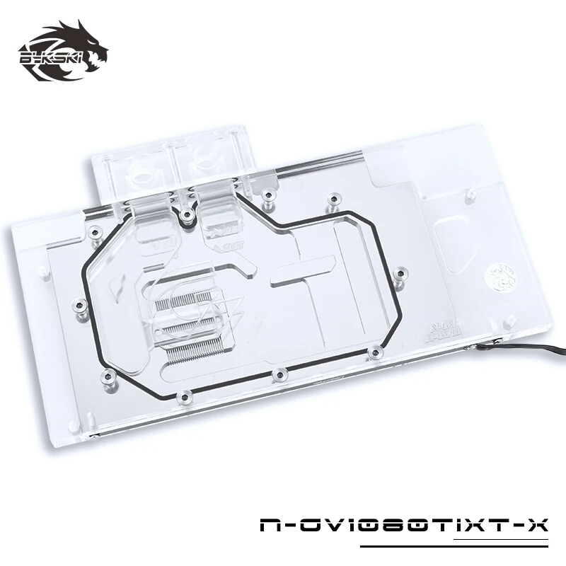 Cheap  BYKSKI Water Block use for GIGABYTE AORUS GTX 1080Ti Xtreme Edition/GV-N108TAORUS-11GD/Full Cover G