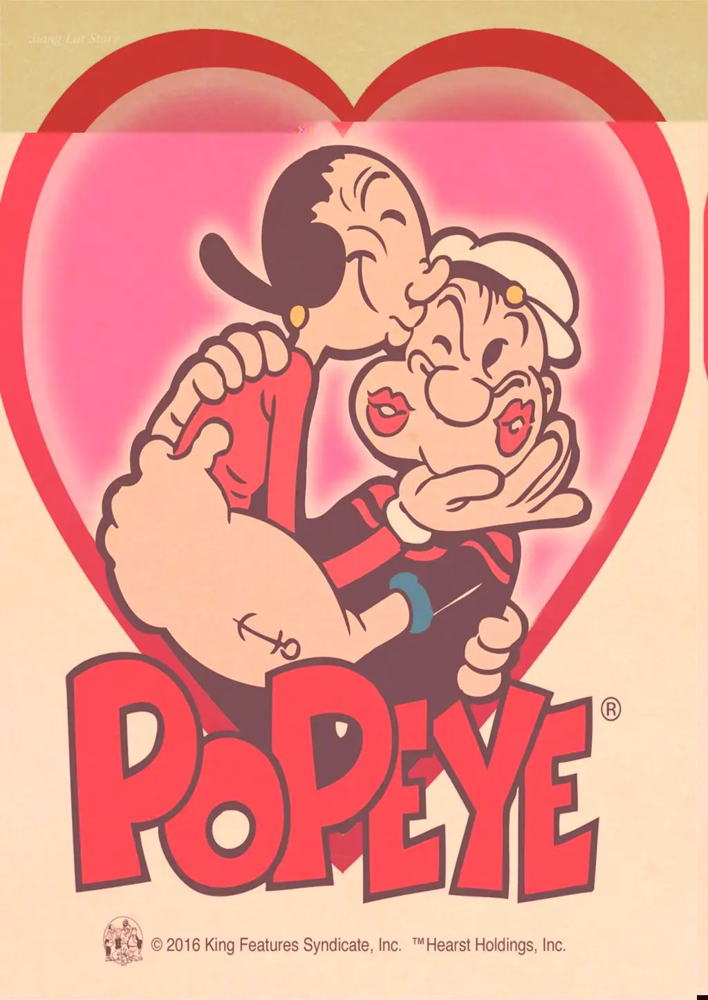 Popeye/Классическая анимация/крафт-бумага постер/Бар Кафе декоративный бумажный плакат